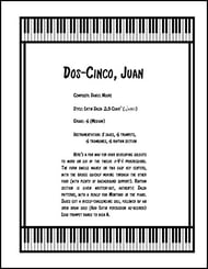Dos-Cinco, Juan Jazz Ensemble sheet music cover Thumbnail